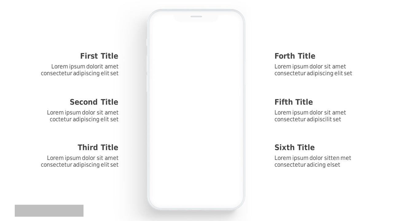Vertical List Layout for App Features Presentation