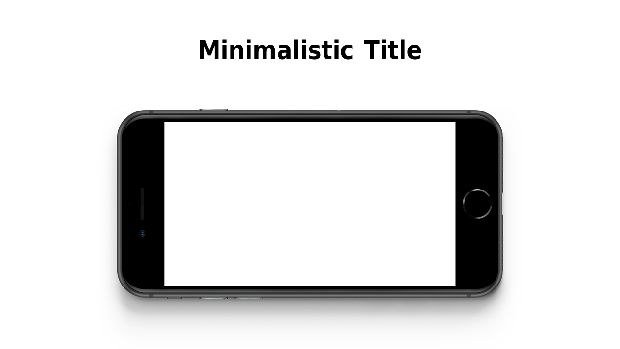 Clean Slide Design for App Presentations