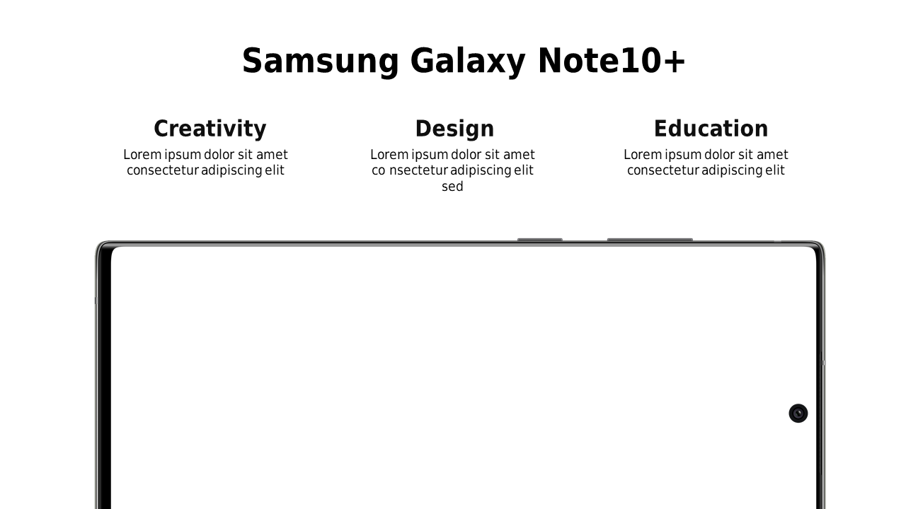 Three-Column Comparison for Galaxy Note10+ Features