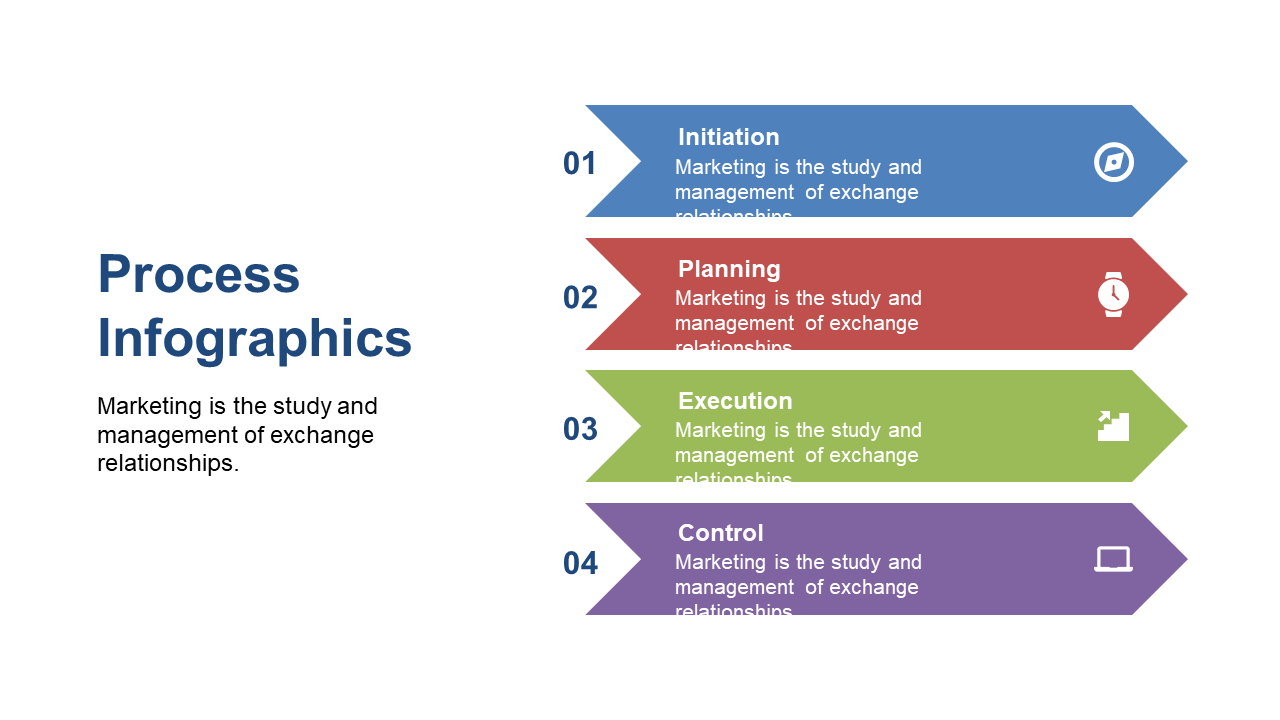 Present Structured Approaches with 4-Step Process Infographic