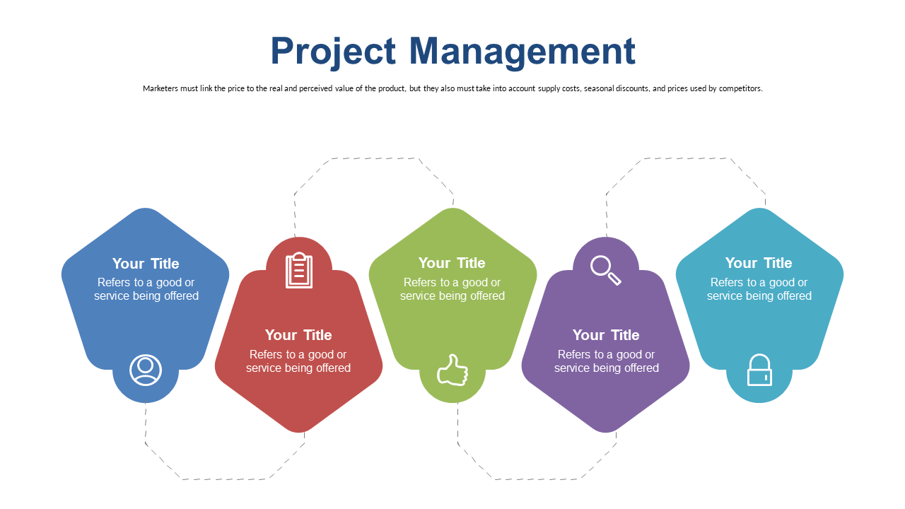 Colorful Callouts for Project Management Steps