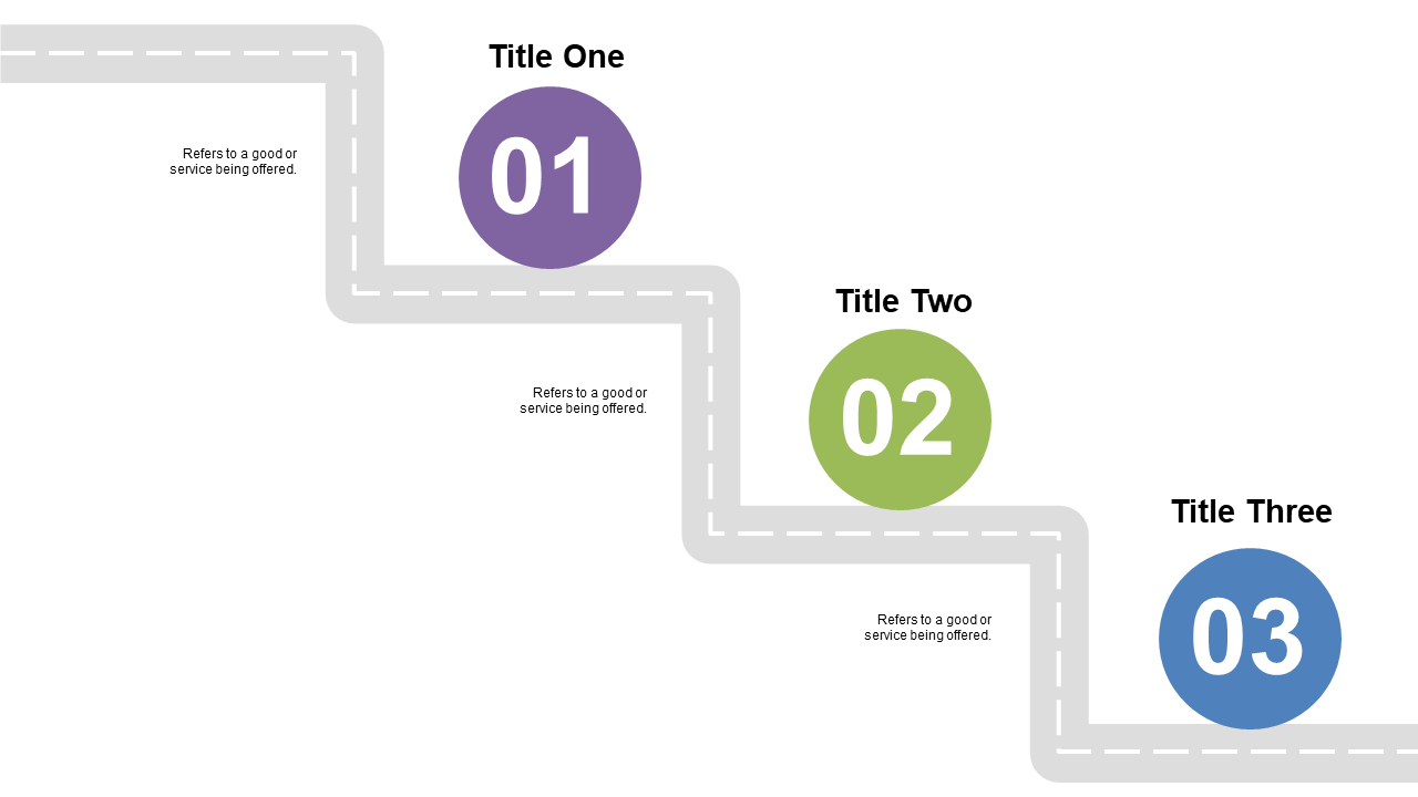 Showcase Sequential Journey with Numbered Steps