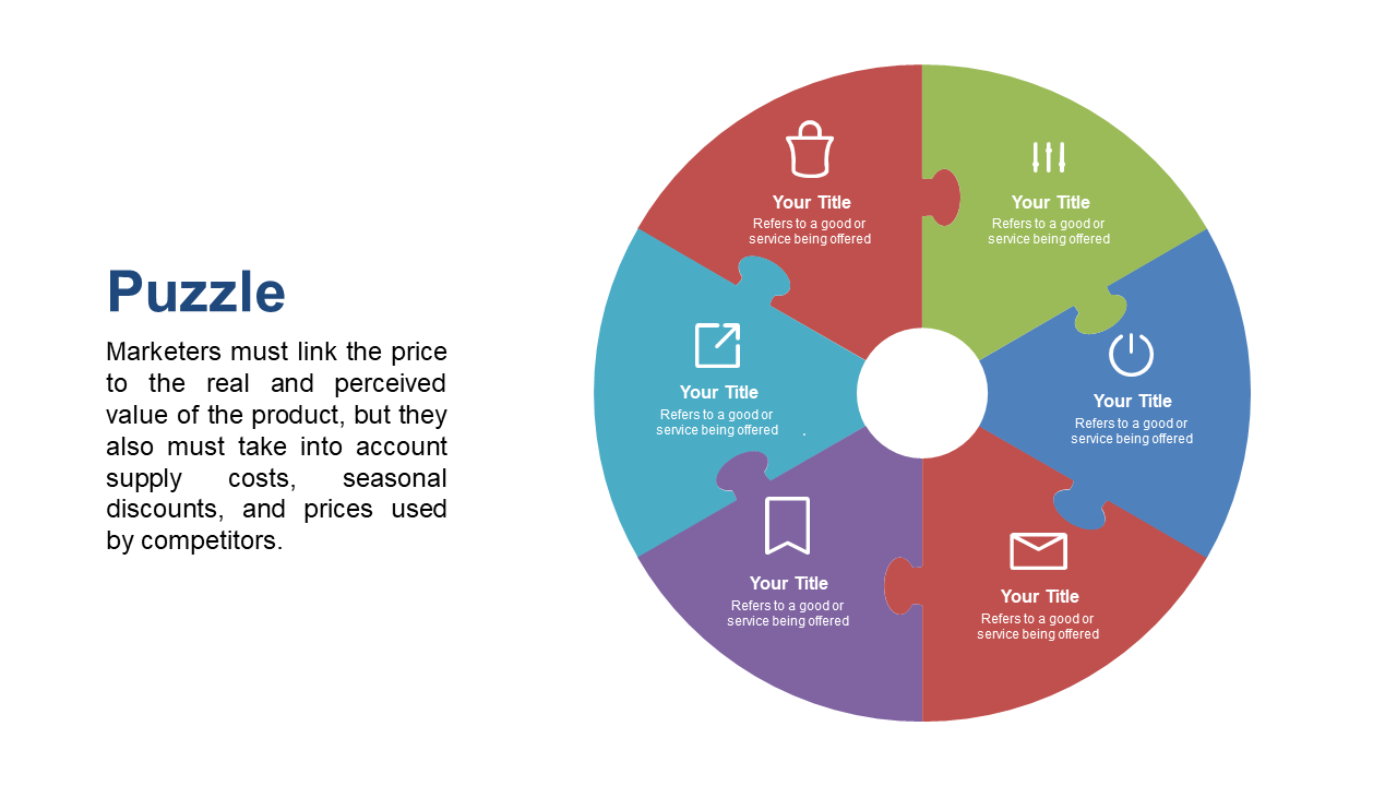 Present Marketing Strategies with Puzzle Diagram V2