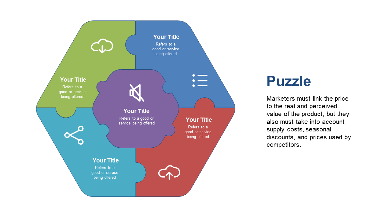 Visualize Strategies with Hexagonal Puzzle Diagram