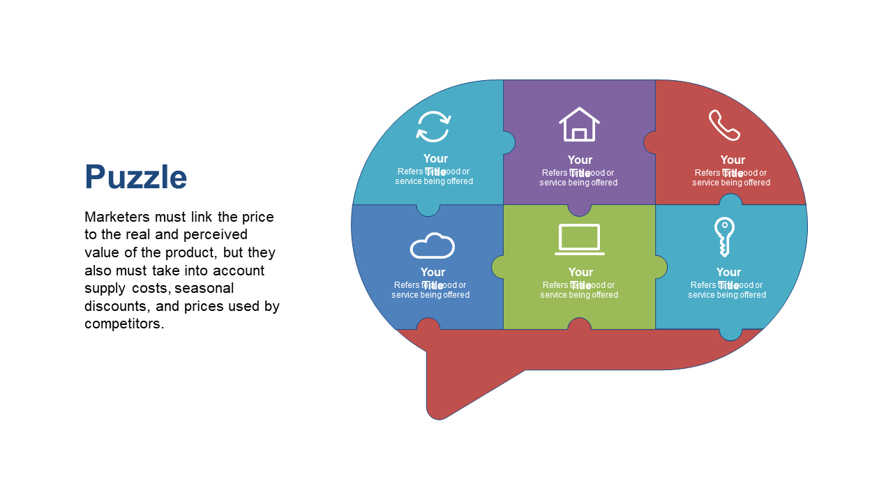 Visualize Product Value with Puzzle Piece Layout