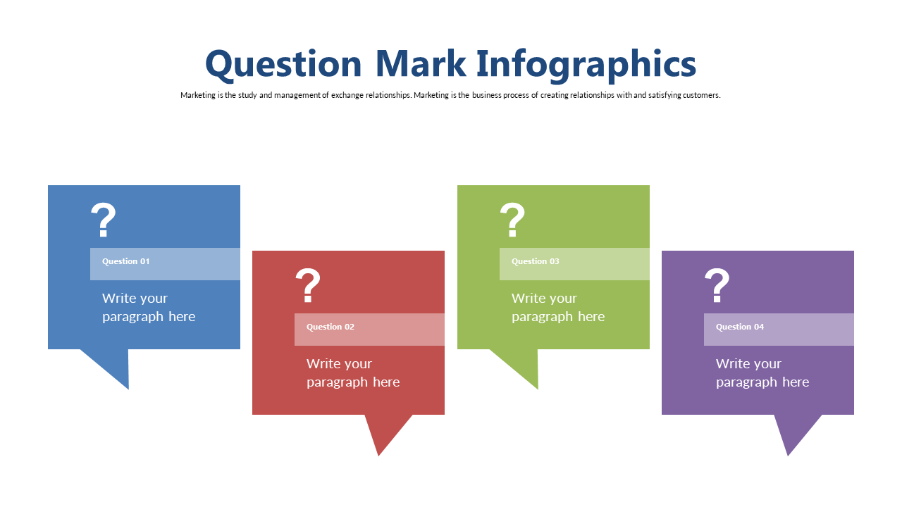 Communicate Ideas with Colorful Speech Bubble Infographic