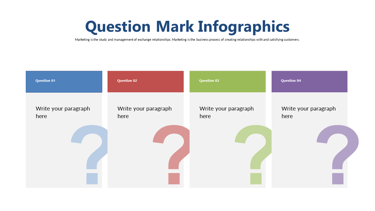 Engage Audiences with Question Mark Infographics