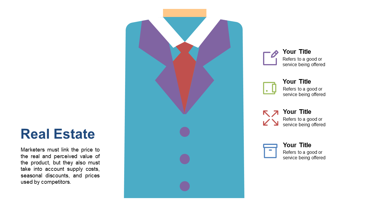 Highlight Services with Stylized Suit Visual