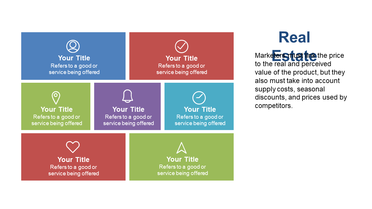 Present Marketing Strategies with Quadrant Grid