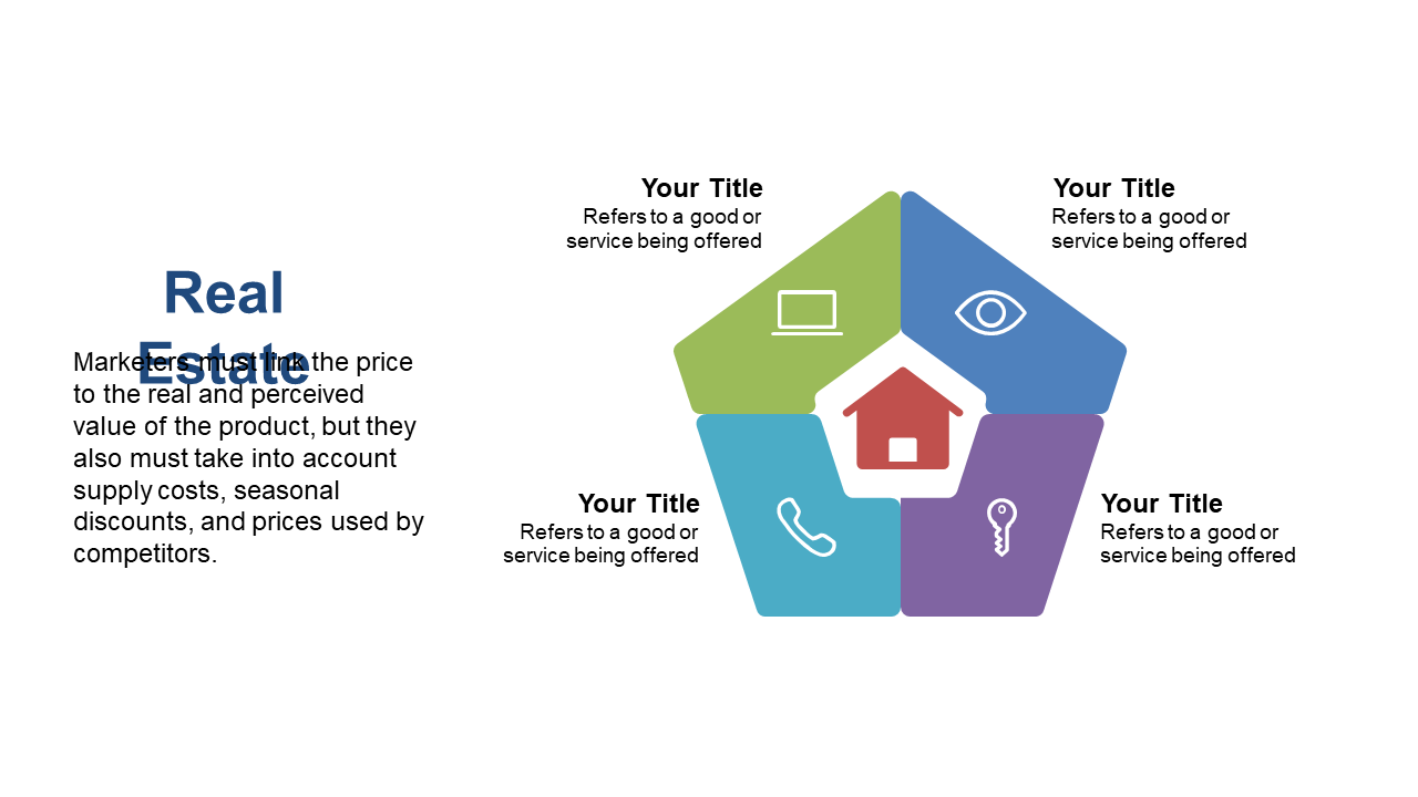 Showcase Services with Hexagonal Infographic Design