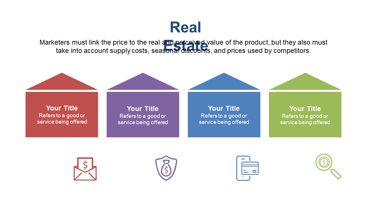 Engaging Comparison of Services with House Icons