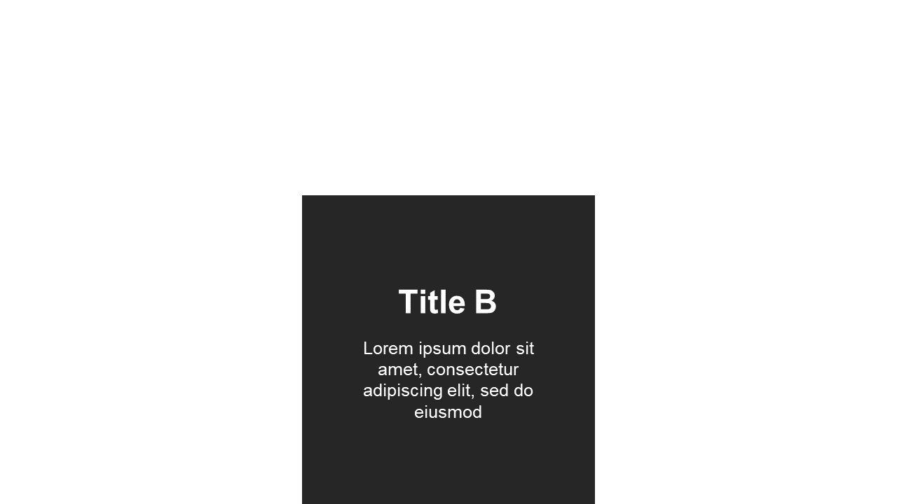 Create Impactful Introductions with Centered Title Slide