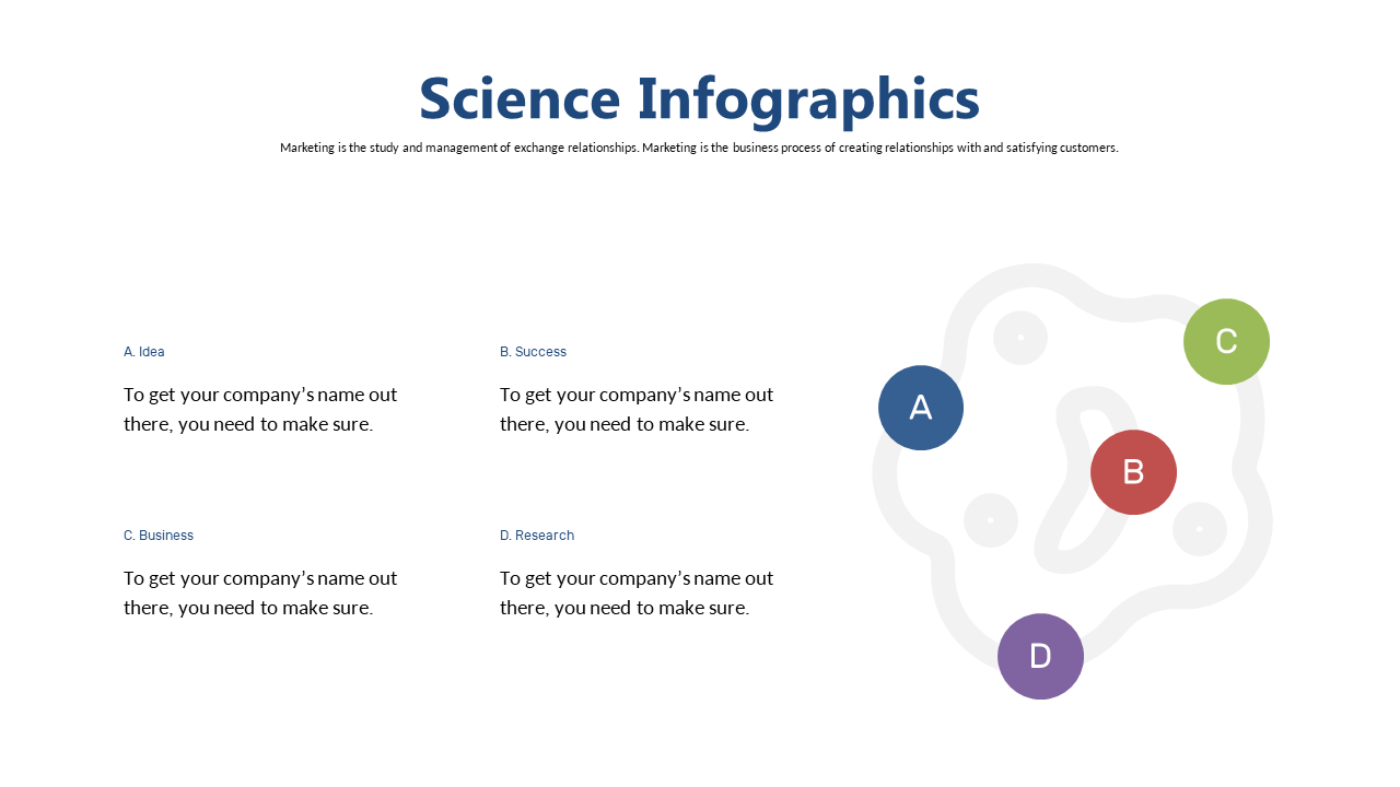 Present Key Concepts with Circular Elements Infographic