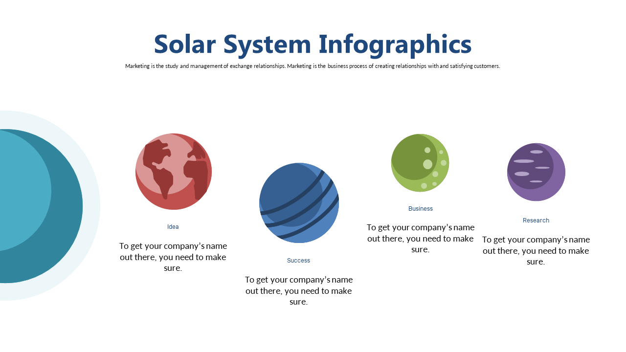 Circular Icons Infographic for Key Concept Presentation