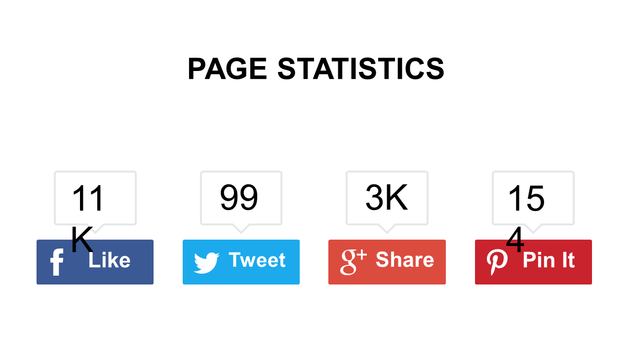 Showcase Engagement Metrics with Icons