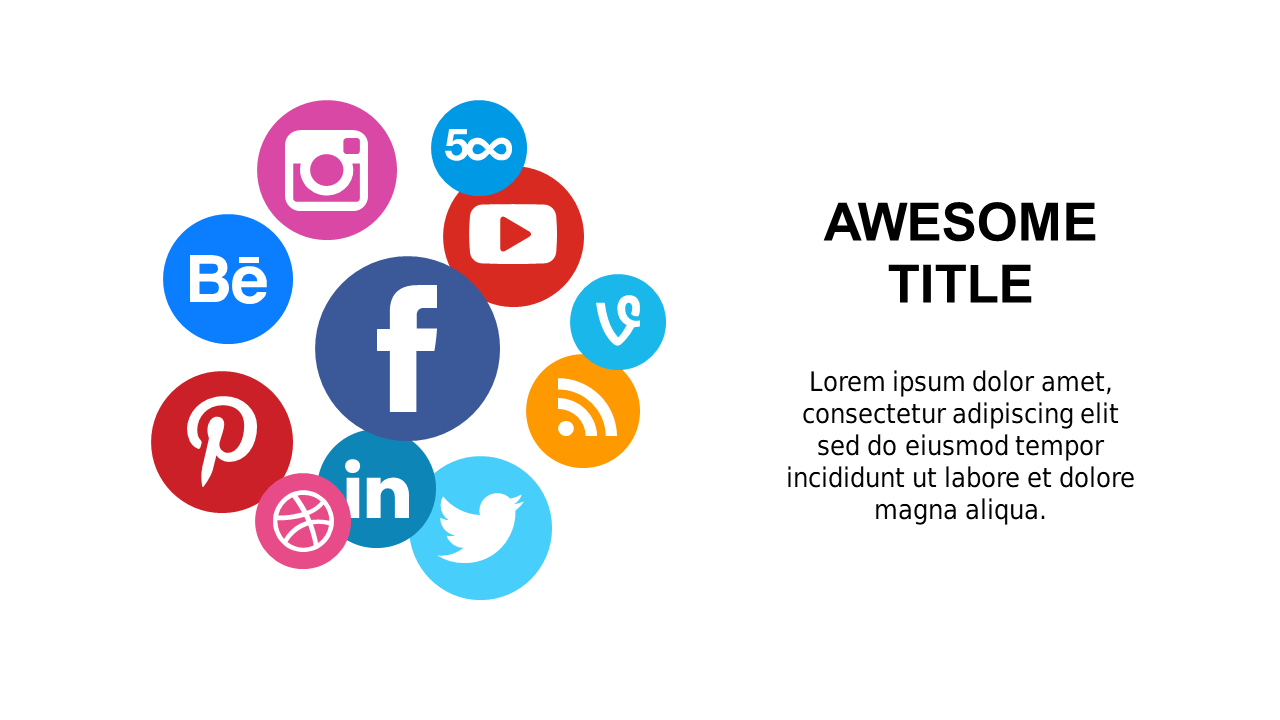 Highlight Campaigns with Customizable Social Media Icons