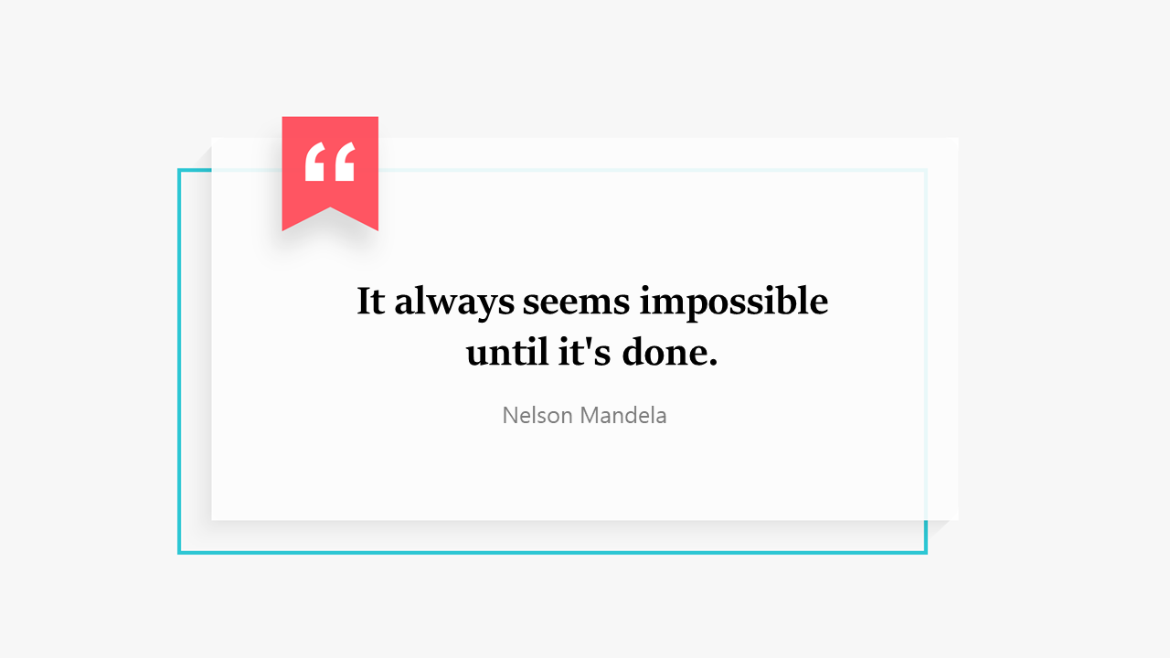 Engage Your Audience with a Powerful Quote Slide