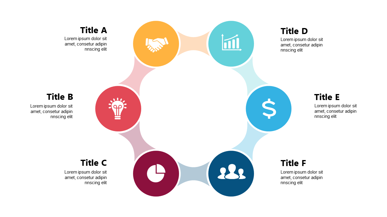 Step-by-Step Circular Process Diagram for Presentations