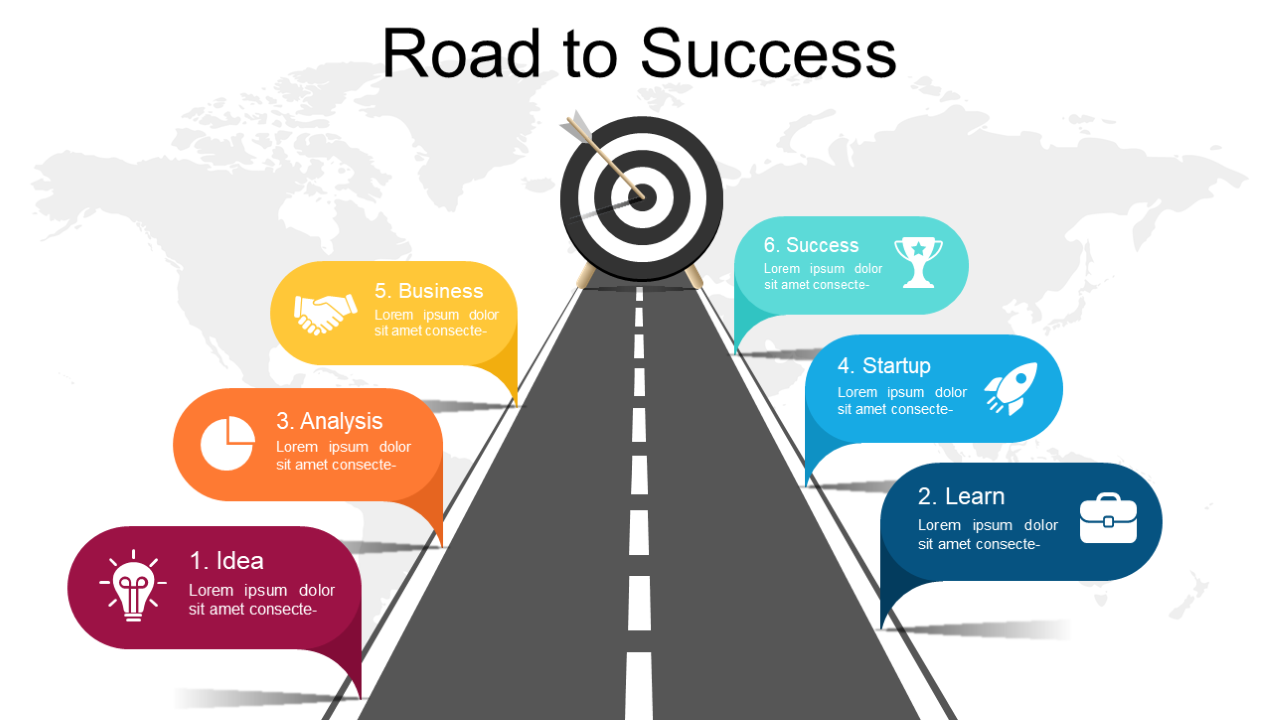 Showcase Phases of Success with Infographic