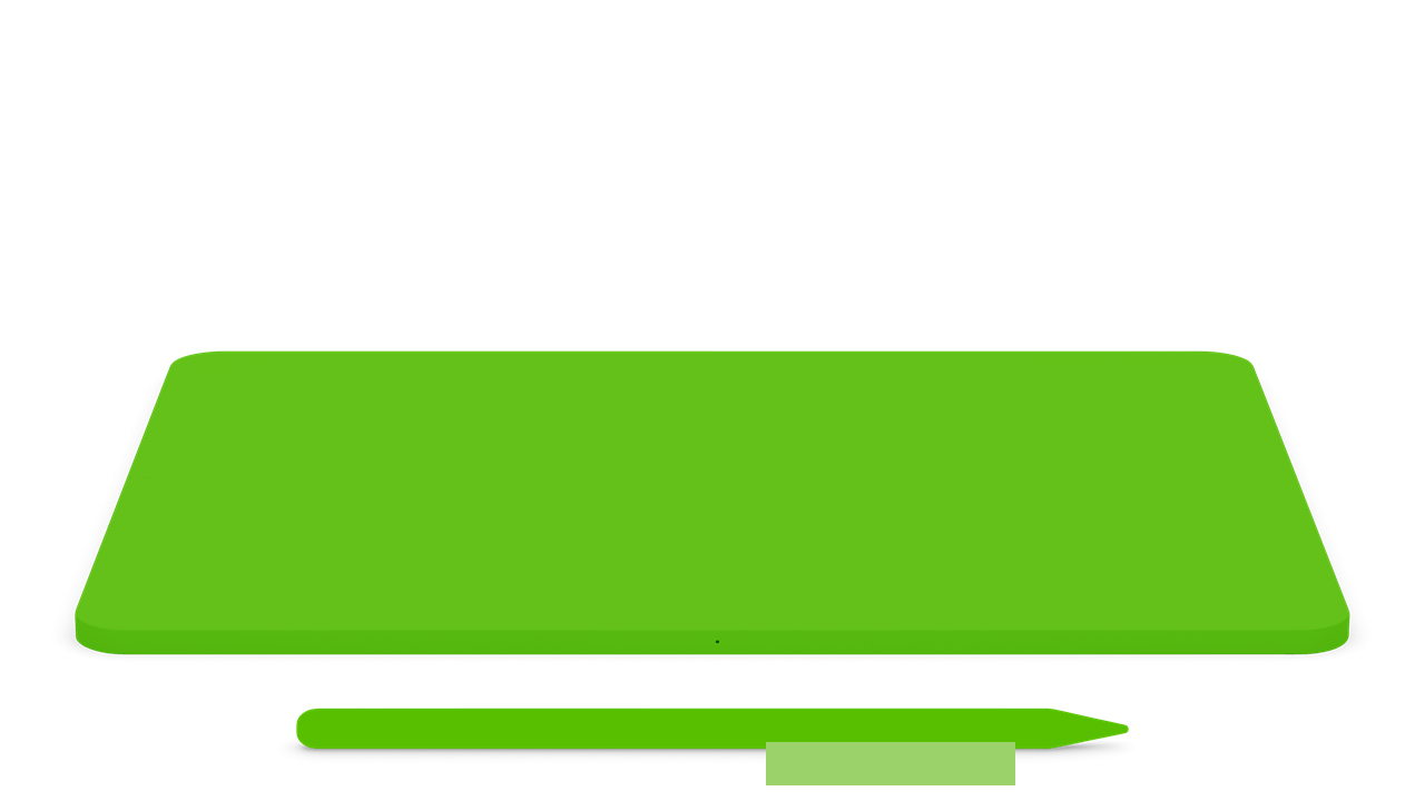 Brainstorming with Green Sticky Note Template
