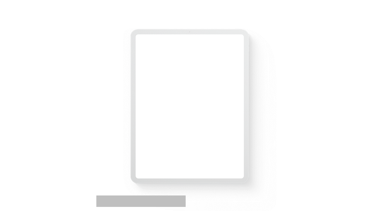 Professional Tablet Mockup for Digital Content