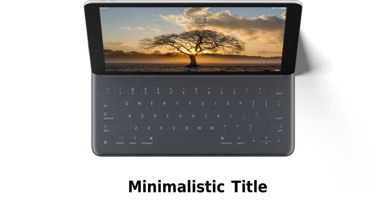 Versatile Minimalist Tech Presentation Slide