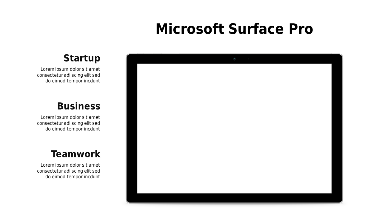 Highlight Product Features with Image Placeholder