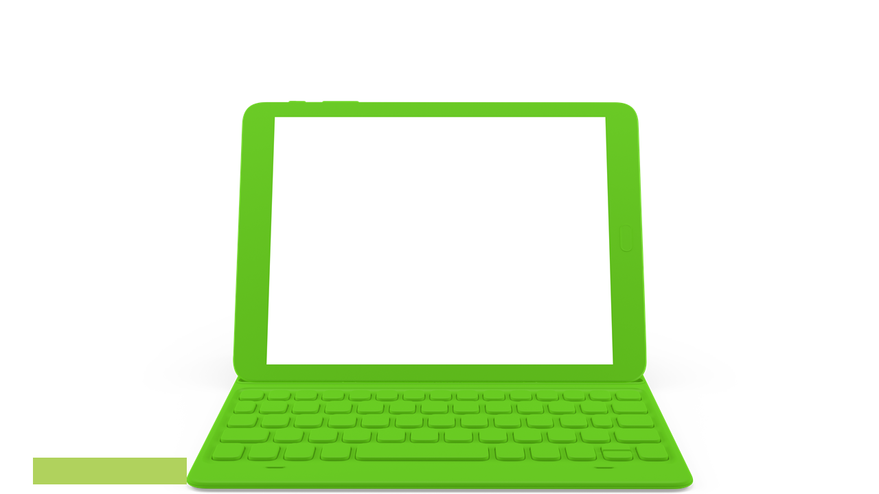 Customizable Tablet Mockup for Presentations