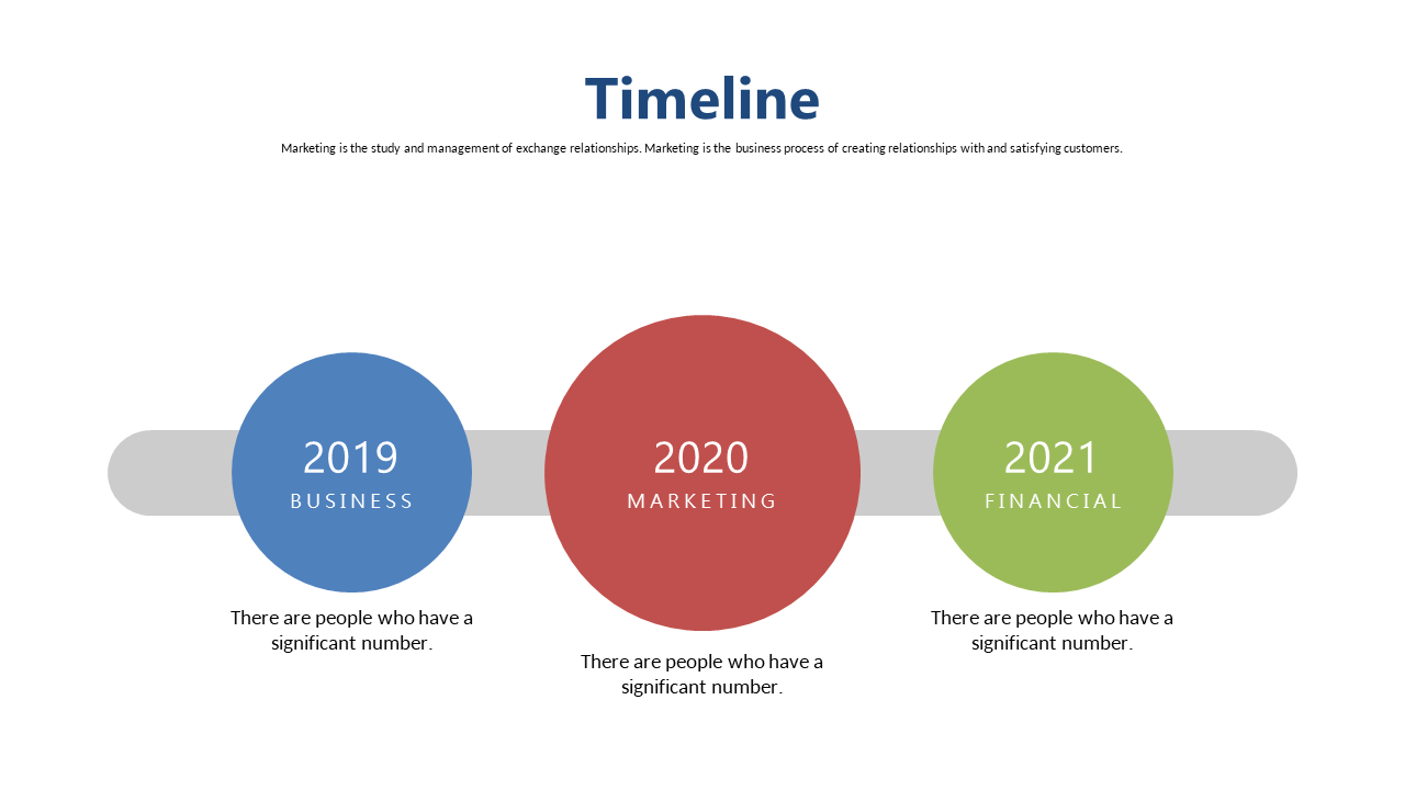 Present Marketing Milestones with a Segmented Timeline