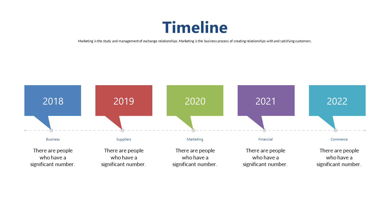 Showcase Key Events with a Curved Timeline V3