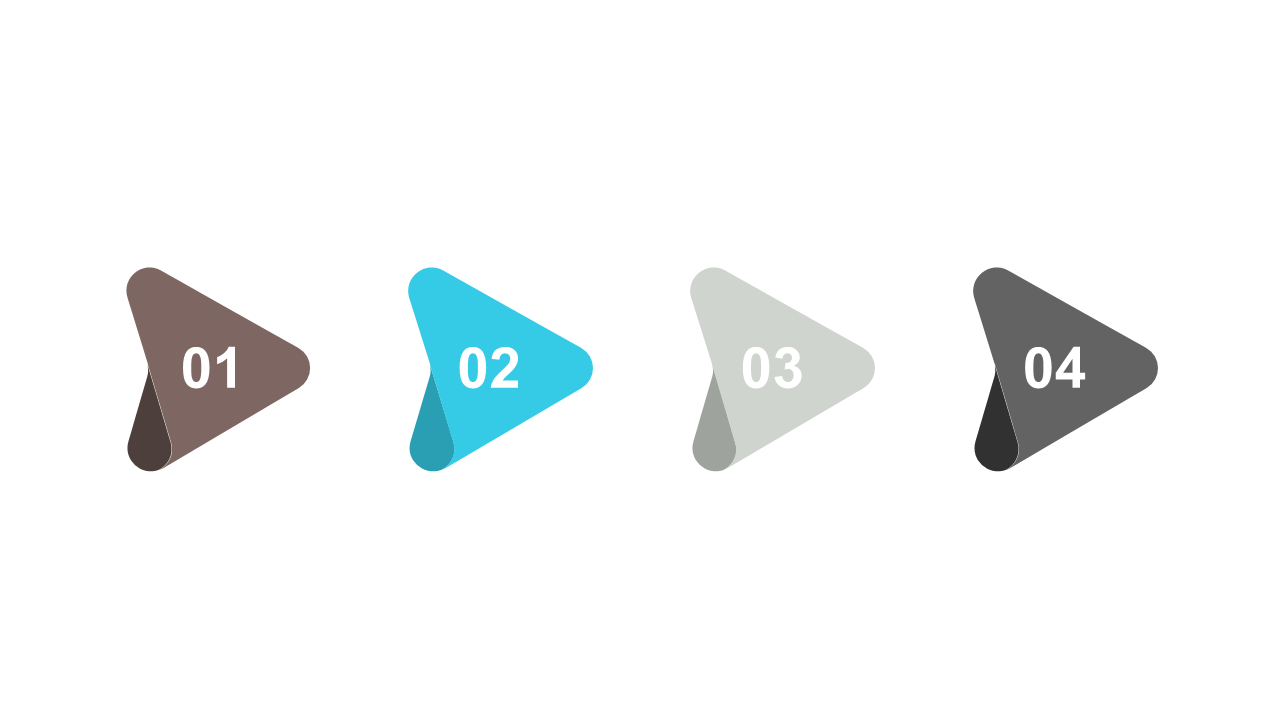 Outline Multi-Step Processes with Triangles