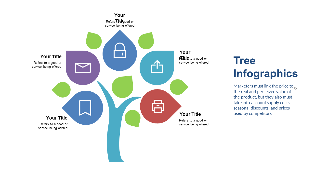 Engage with a Circular Tree Infographic Layout