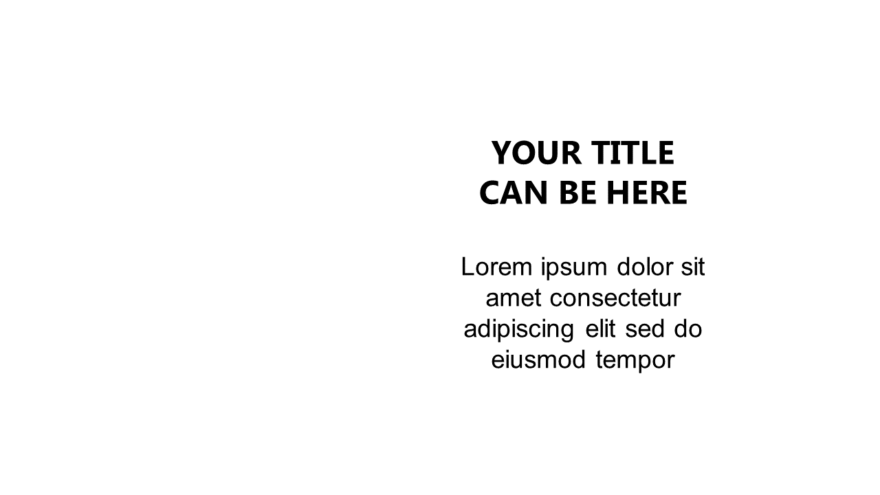 Highlight Key Points with Minimalist Text Slide