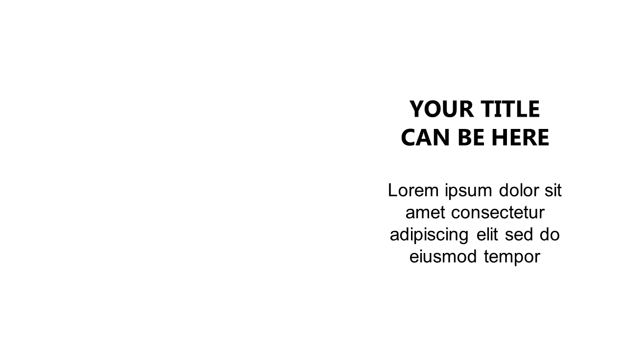 Attention-Grabbing Bold Text Layout