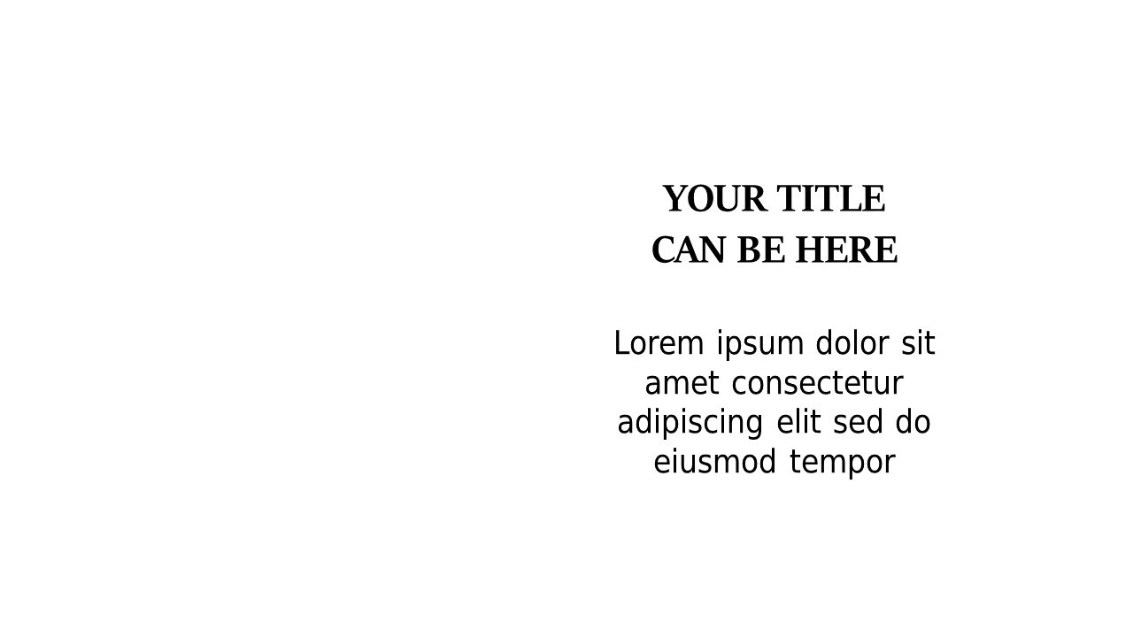 Focus on Key Points with Title and Content Layout V10