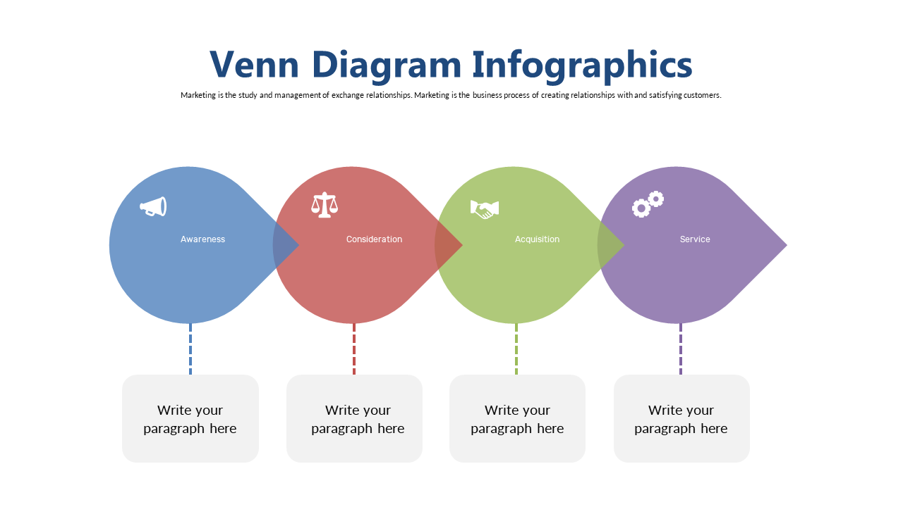 Visualize Process Stages with Circle Infographics V8