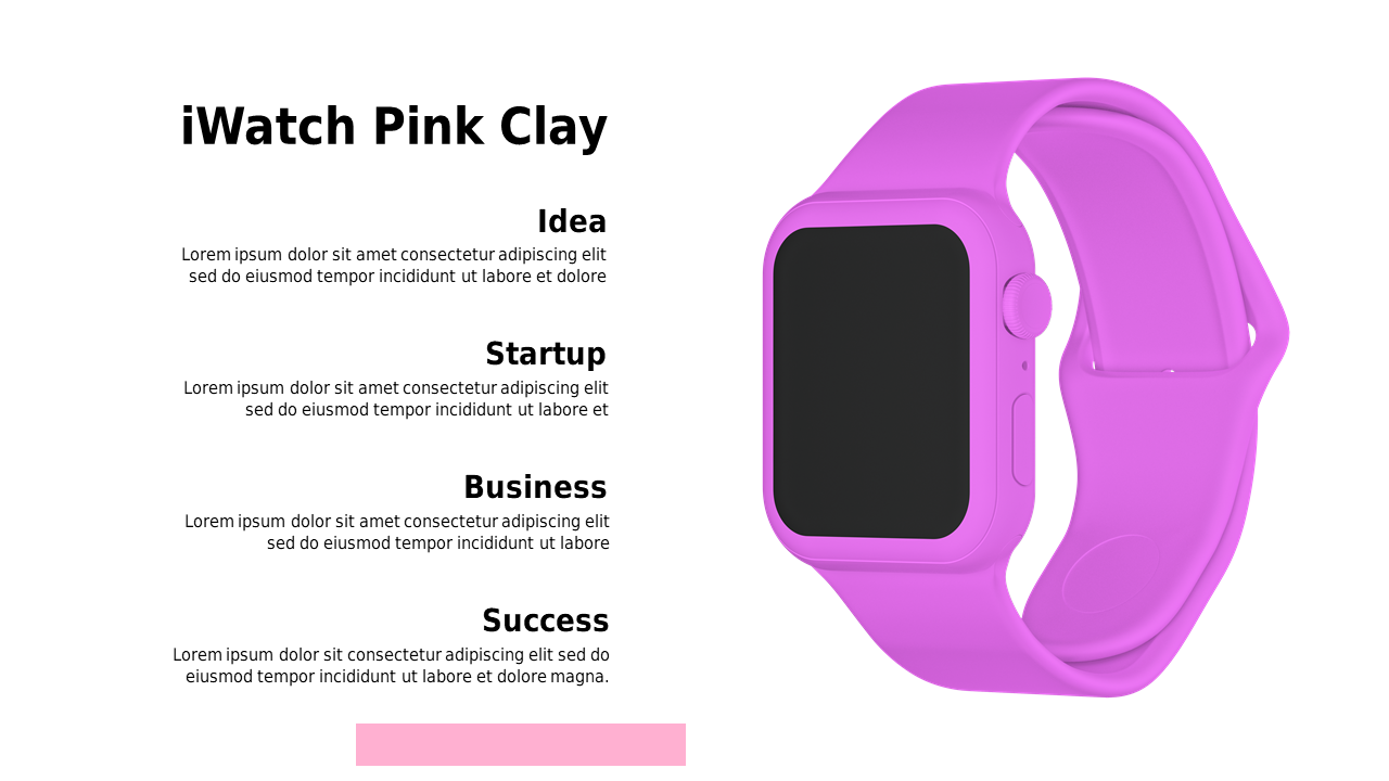Present Product Features with Colorful Watch Image V3