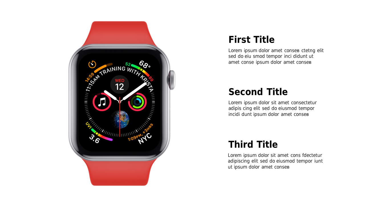 Display Smartwatch Data with Annotations