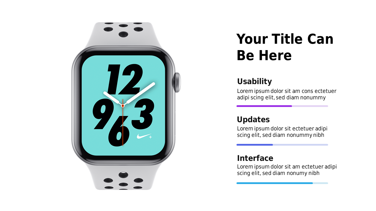 Highlight Smartwatch Features in Tech Presentations