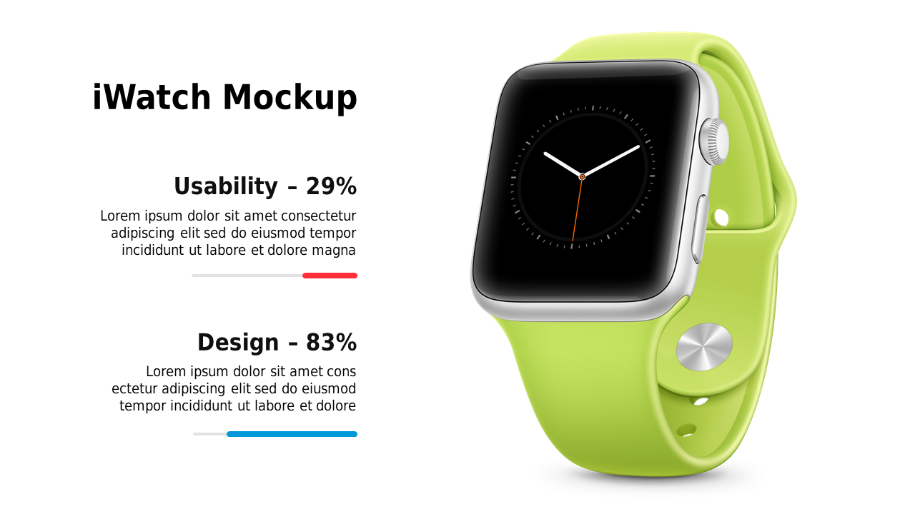 Product Usability vs Design Comparison Slide