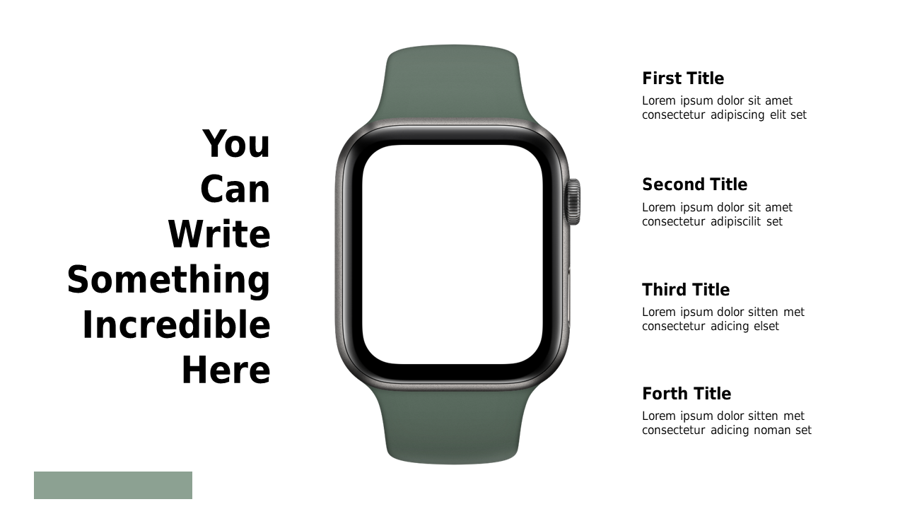Showcase Smartwatch Features in Marketing Present...