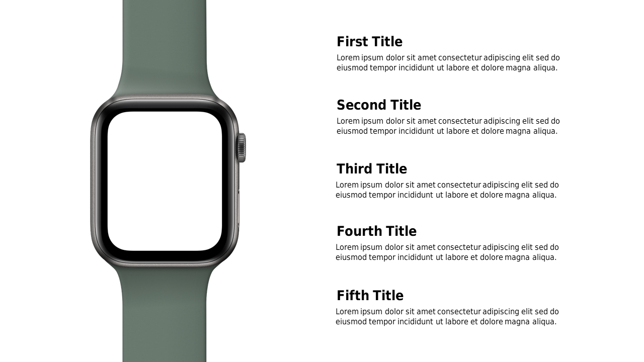 Compare Watch Features with Thumbnails