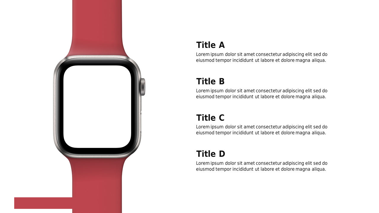 Showcase Smartwatch Features in PowerPoint
