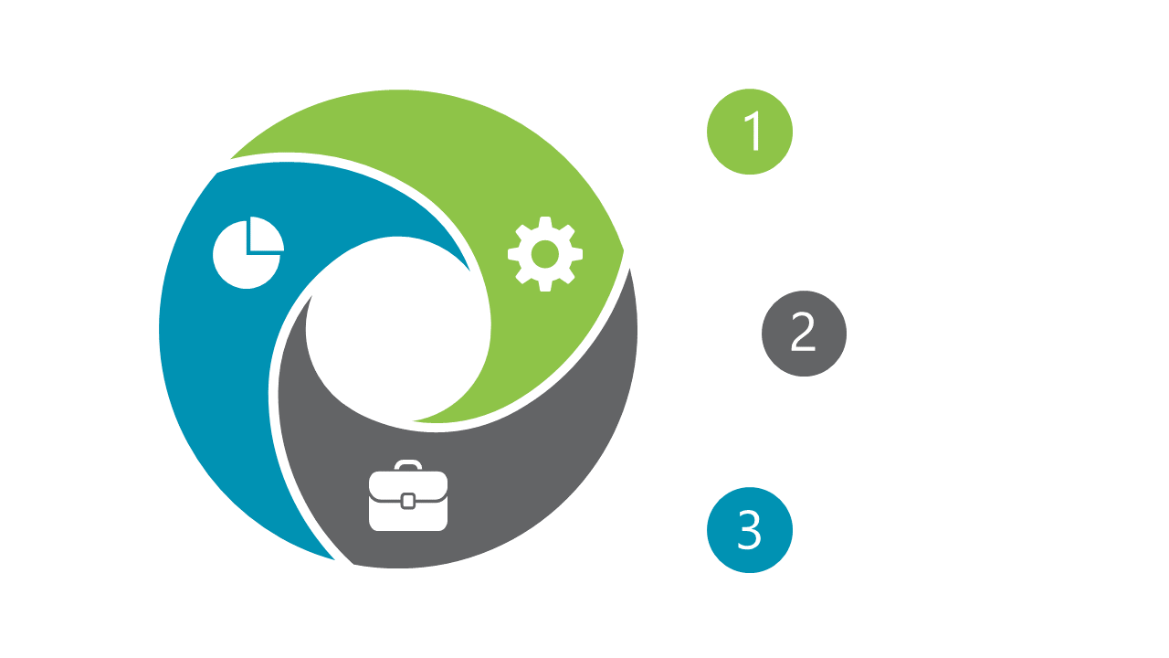 Engage Audiences with Circular Process Infographic V2