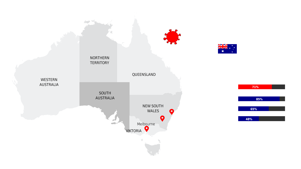 Visualize Australia's COVID-19 Trends with Maps