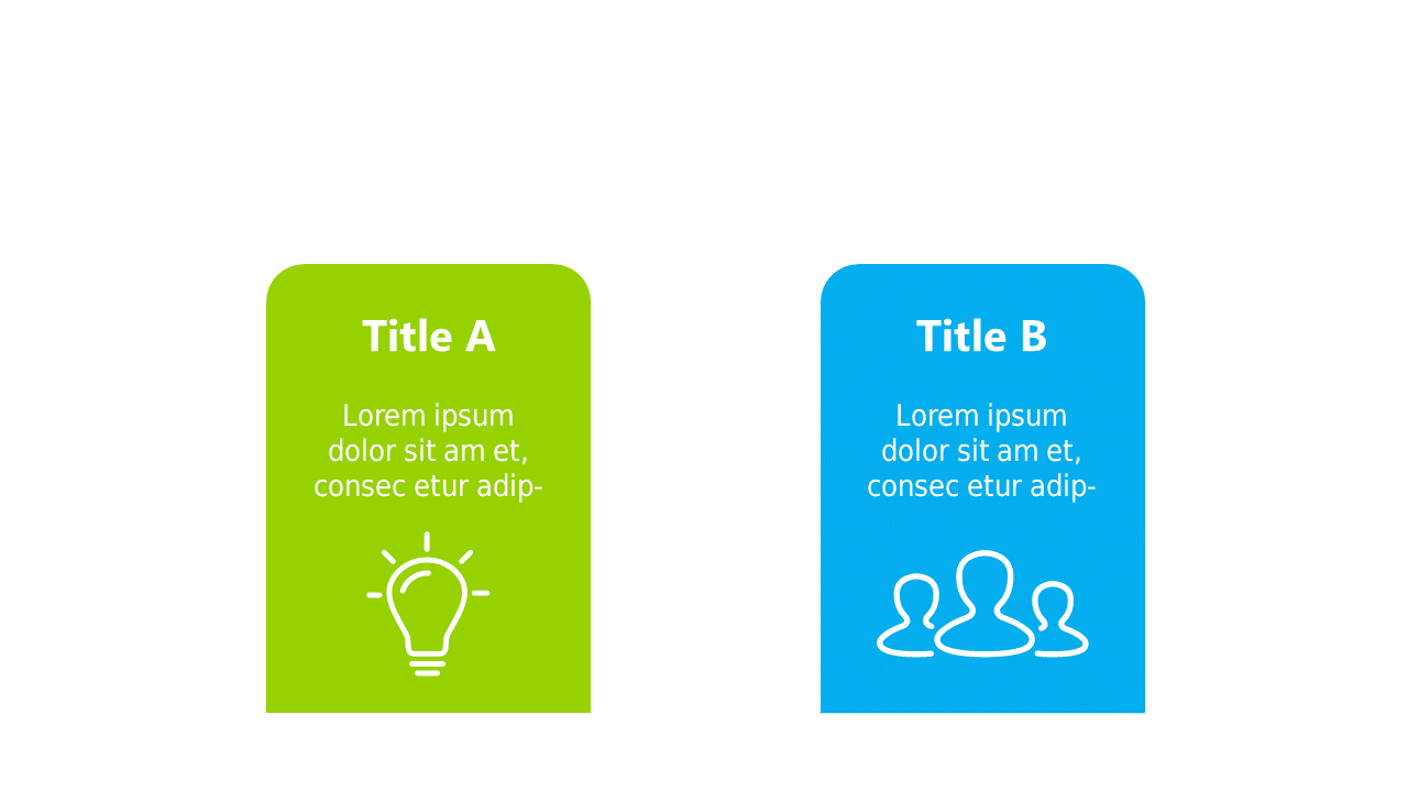 Clear Two-Column Comparison with Icons