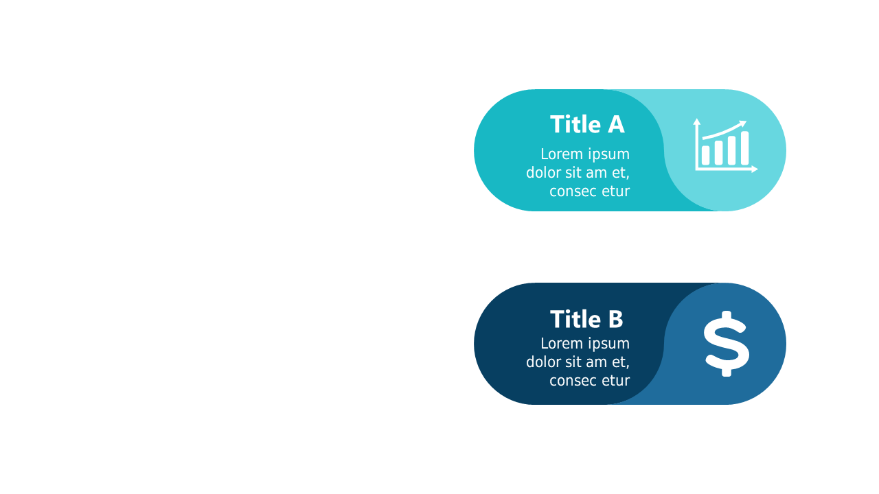 Key Metrics Comparison with Icons