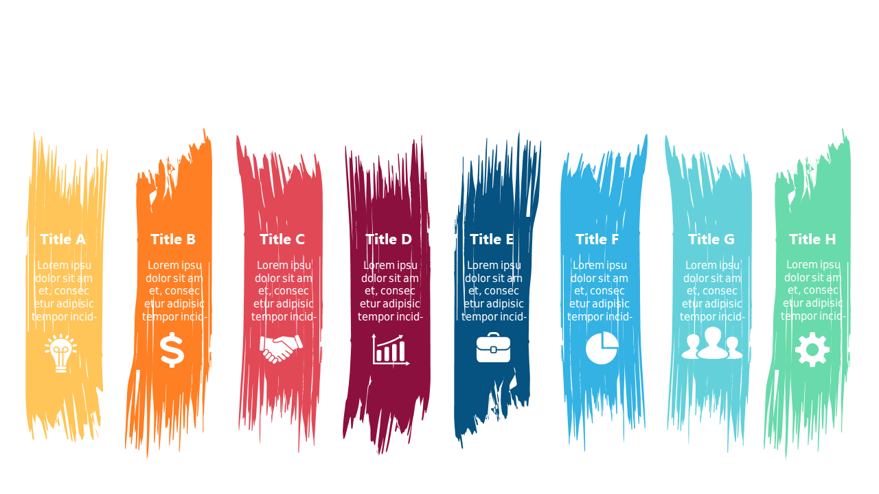 Impactful Vertical Lists with Icons V2