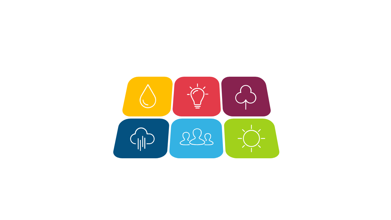 Highlight Sustainability Efforts with Icon Matrix