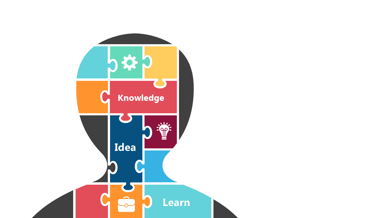 Show Knowledge Concepts with Puzzle Pieces V2